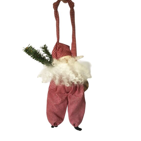 Primitive Santa Door Knob Hanger - Picture 2 of 4